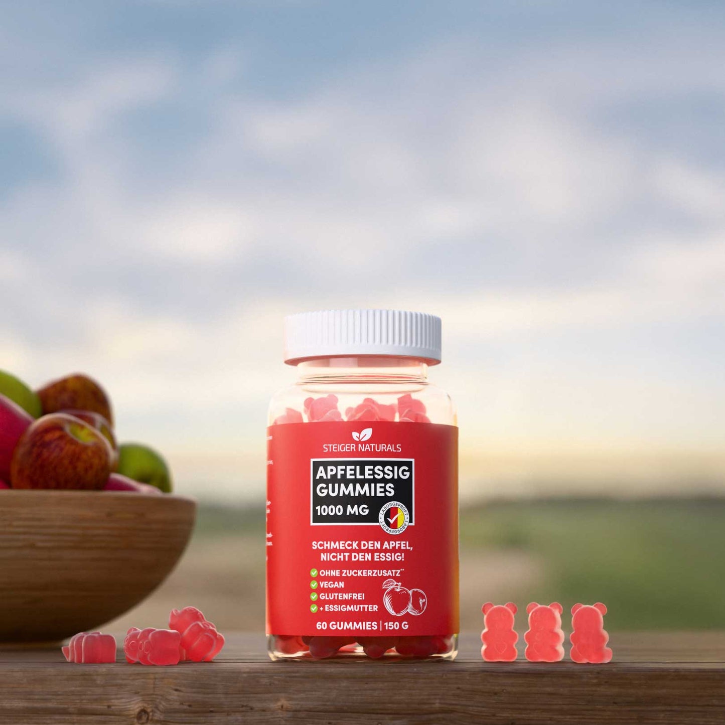 Gummies au vinaigre de cidre