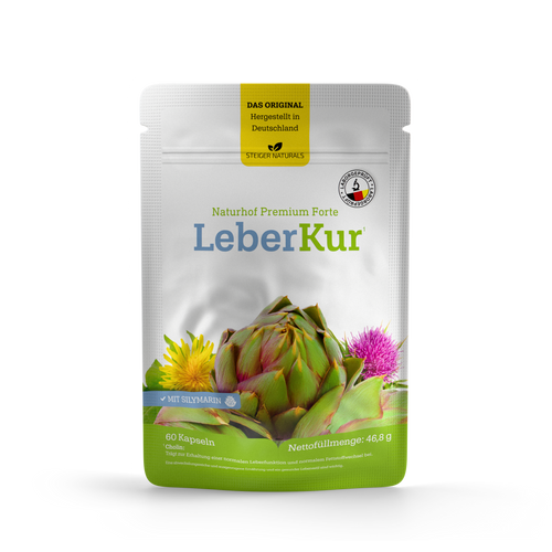 Naturhof Leberkur Premium Forte Set de 3 mois